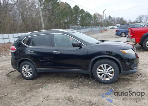 2015 Nissan Rogue Sv из США, поврежденный, VIN KNMAT2MT4FP557747